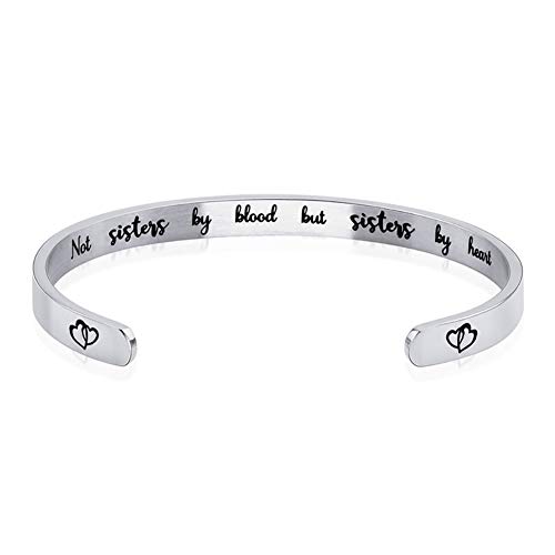 Not Sister But-heart Shape-silver
