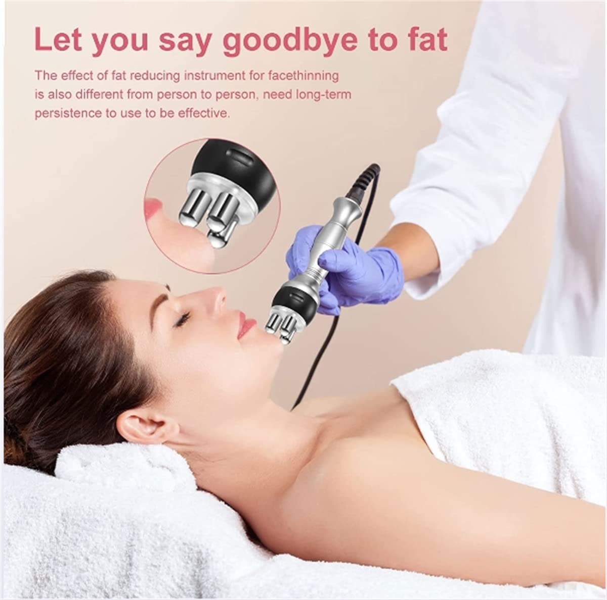 4 in 1 Body Sculpting & Facial Care Machine - Portable Cavitation Beauty Device for Skin Firming, Wrinkle Removal & Cellulite Reduction - Perfect for Home Spa & Professional Salon Treatments