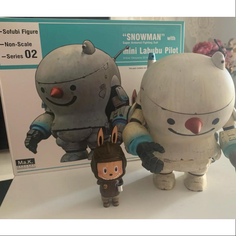 Labubu The Monsters Snowman With Mini Labubu Pilot Ver.2.0 LIMITED Edition Collectible Figure - Perfect for Display, Gifts & Pop Culture Enthusiasts