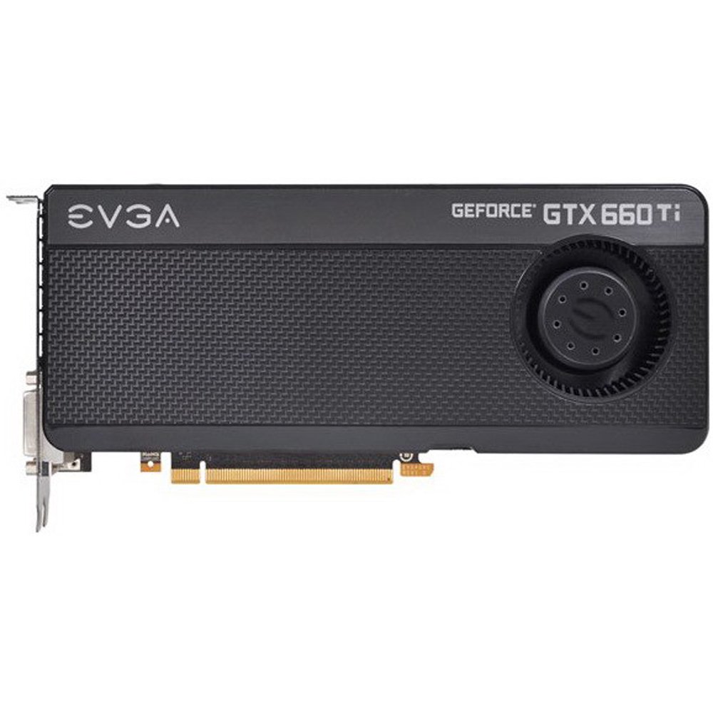 EVGA GeForce GTX 660Ti 2GB GDDR5 Graphics Card with DVI-I, DVI-D, HDMI, DisplayPort & SLI Support (02G-P4-3660-KR) - Perfect for Gaming, Video Editing & High-Performance Computing