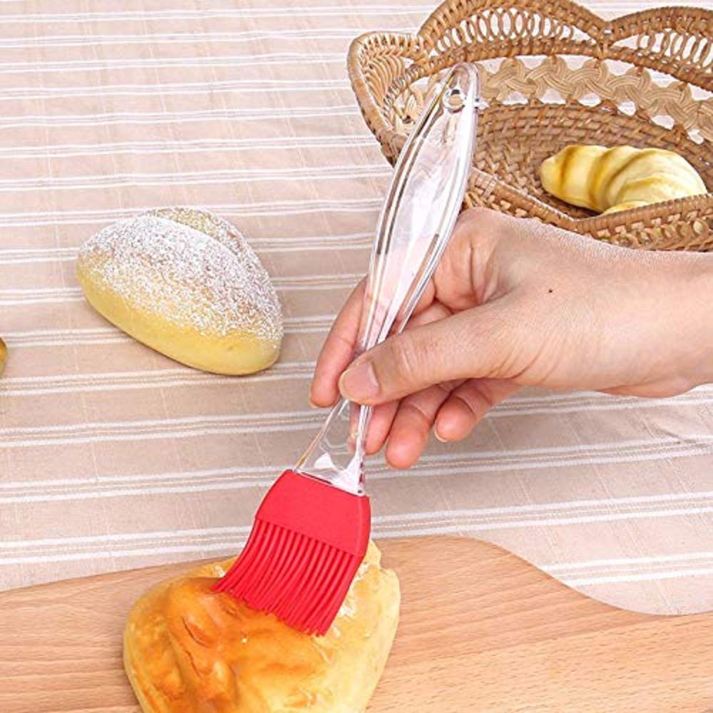 8-Piece Black Measuring Cups and Spoons Set with Silicone Spatula & Brush - Premium Baking Tools for Cooking, Baking, and Cake Decorating - Dishwasher Safe Kitchen Essentials