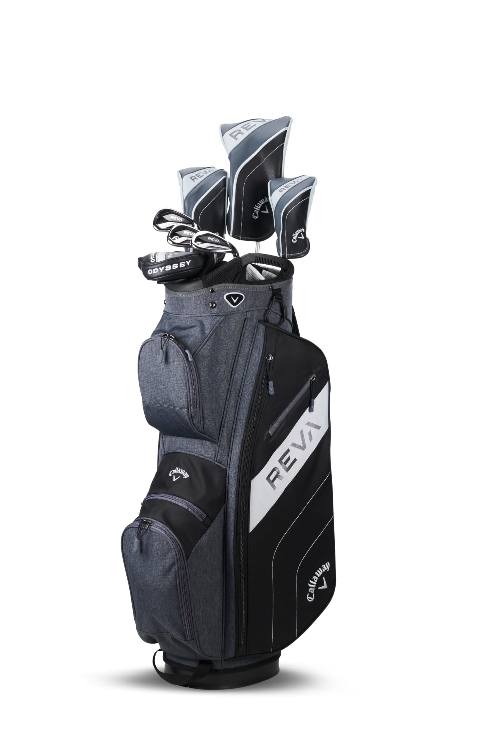 Callaway Golf Women's REVA Complete Golf Set - Right Handed, 11-Piece with Bag - Perfect for Beginners & Intermediate Players | Ideal for Driving Range, Course Play & Golf Tournaments