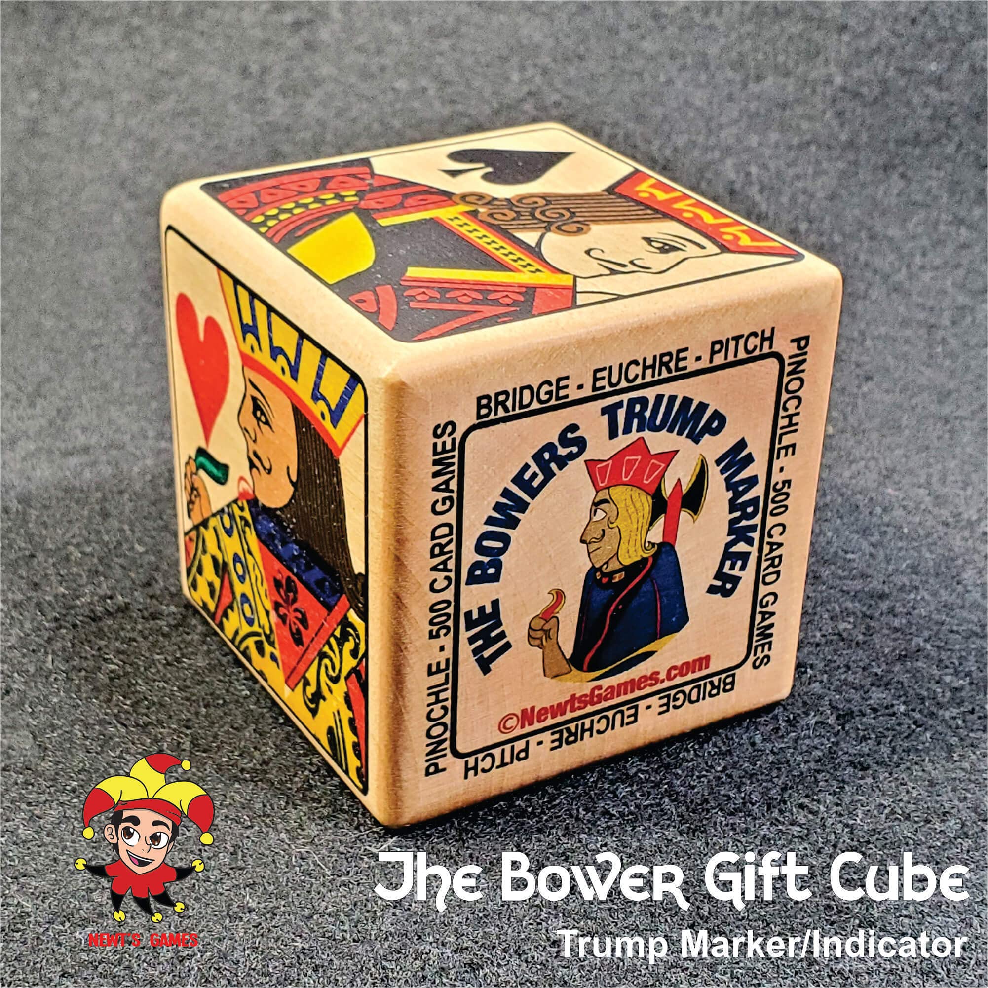 Premium Bowers Deluxe Trump Marker & Indicator for Playing Cards - Perfect Gift for Card Players, Poker Nights & Magic Tricks