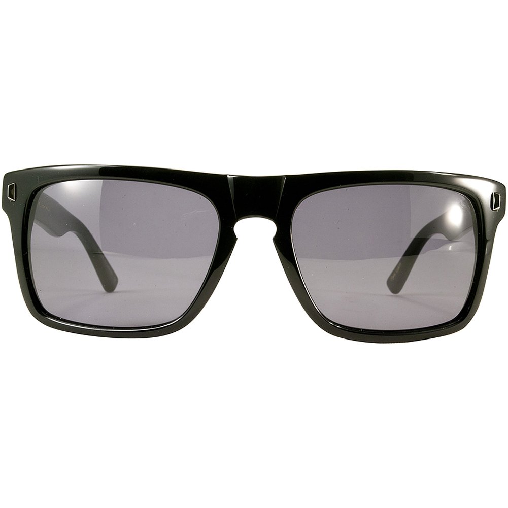 Black Flys Flyami Vice Polarized Sunglasses for Men - Black/Smoke Lens, UV Protection, Retro Style - Perfect for Driving, Outdoor Sports & Fashion Accessories
