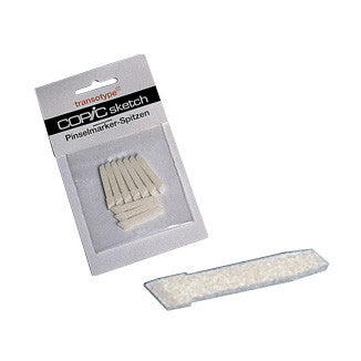 Copic Replacement Nibs for Marker Pen - Medium Broad Tip (10 Pack) - Perfect for Artists, Illustrators & Graphic Designers