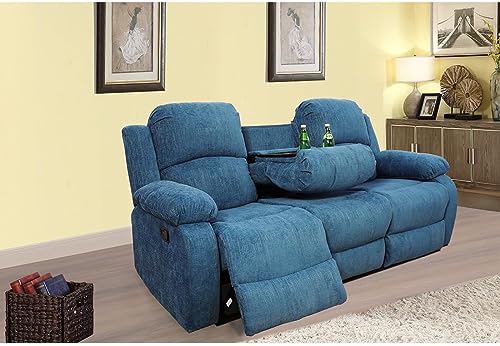 Blue Microfiber