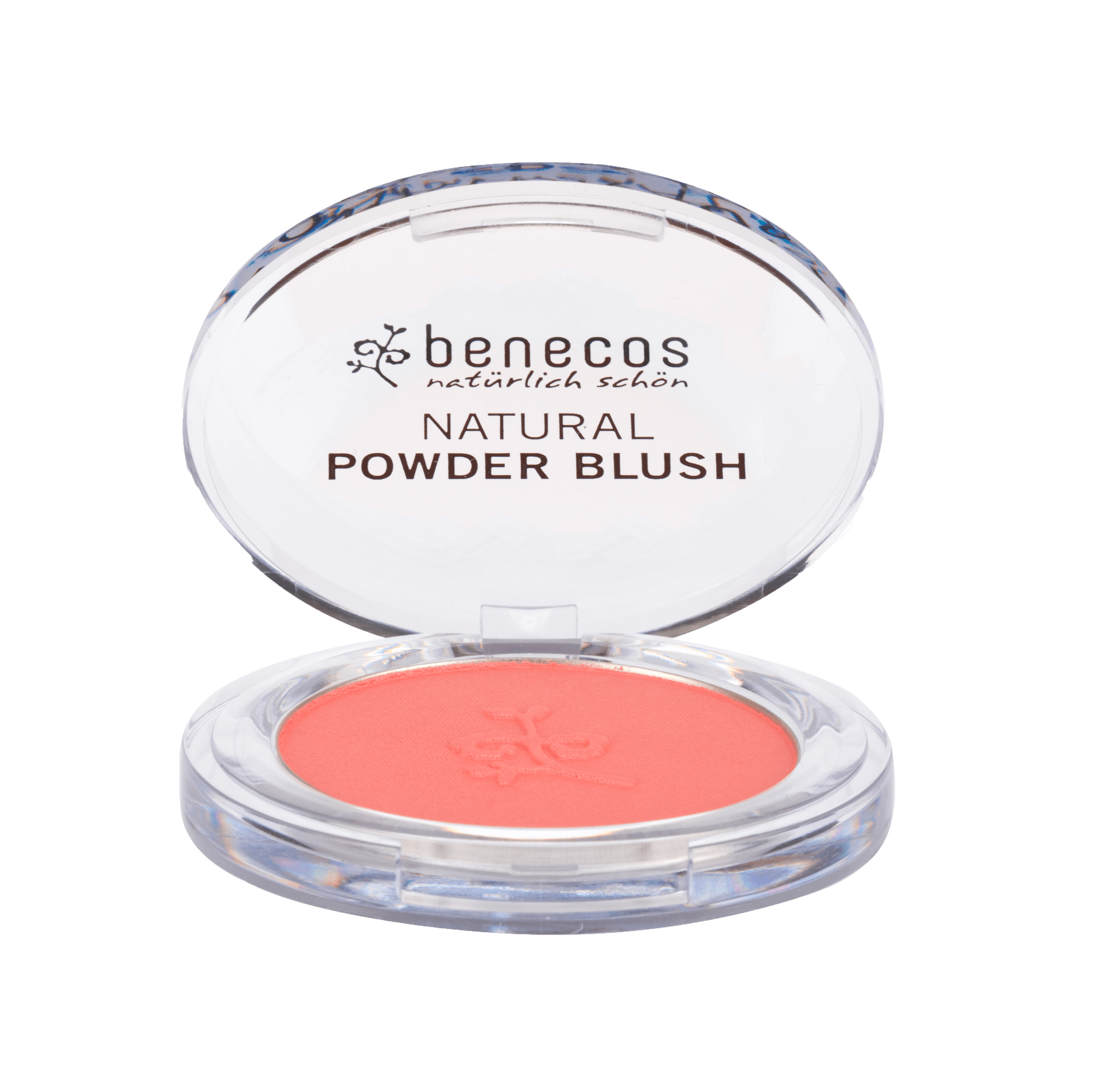 Benecos Natural Compact Blush in Sassy Salmon - Vegan & Cruelty-Free Mineral Makeup for Cheeks | Perfect for Everyday Wear & Special Occasions