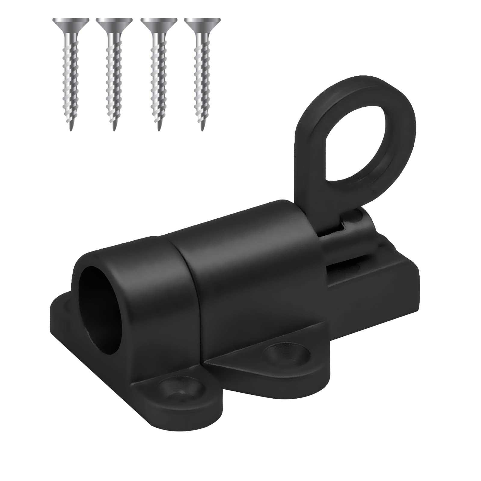 High-Quality Aluminum Alloy Spring Window & Door Bolts - Solid Steel Tower Bolts for Secure Locking | Perfect for Home, Office & Commercial Security (Size B, One Size)