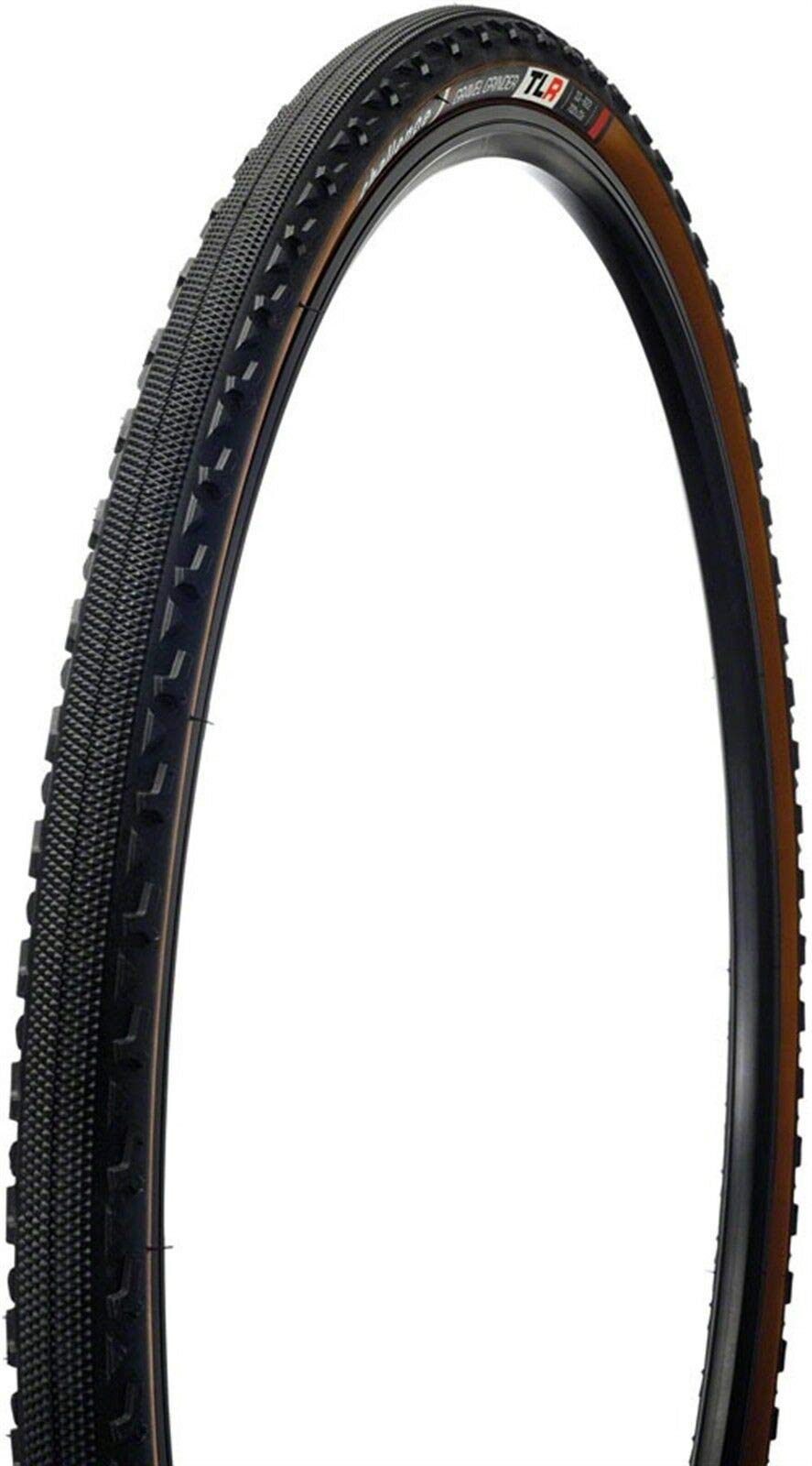 Challenge Grinder Tubeless Black/Brown Nylon Superlight 33 Unisex Adult Bike Tire - 700x33C for Road & Gravel Cycling, Commuting & Urban Riding