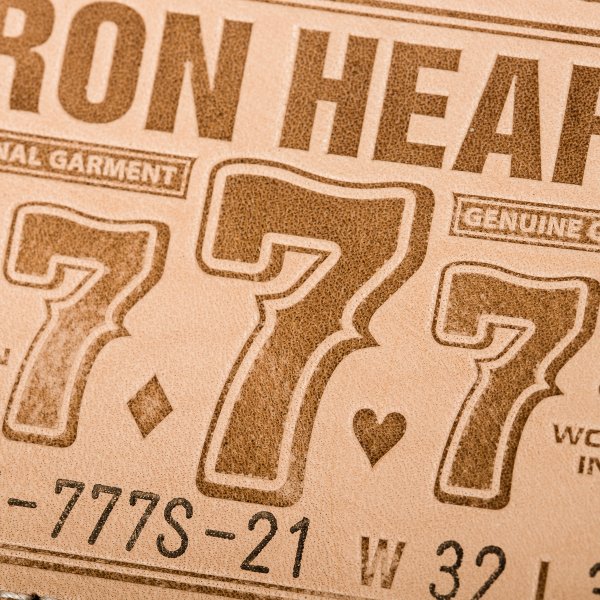 Iron Heart IH 777S 21oz Selvedge Denim Super Slim Tapered Jeans for Men - Heavyweight Raw Indigo Denim - Perfect for Motorcycle Riding & Urban Streetwear
