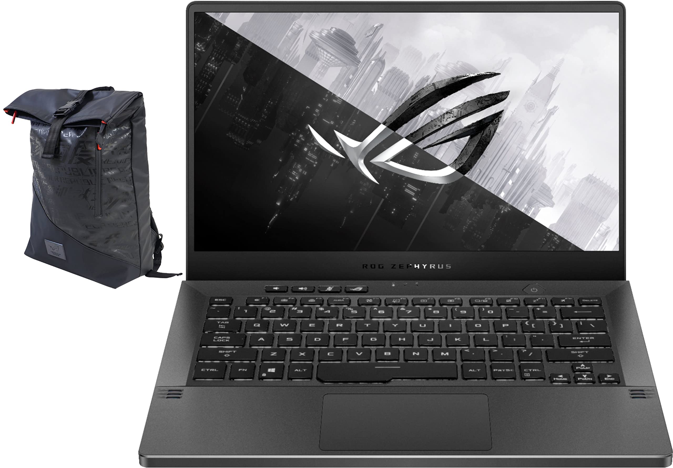 ASUS ROG Zephyrus G14 Gaming & Business Laptop - AMD Ryzen 7 5800HS 8-Core, 40GB RAM, 512GB SSD, GTX 1650, 14