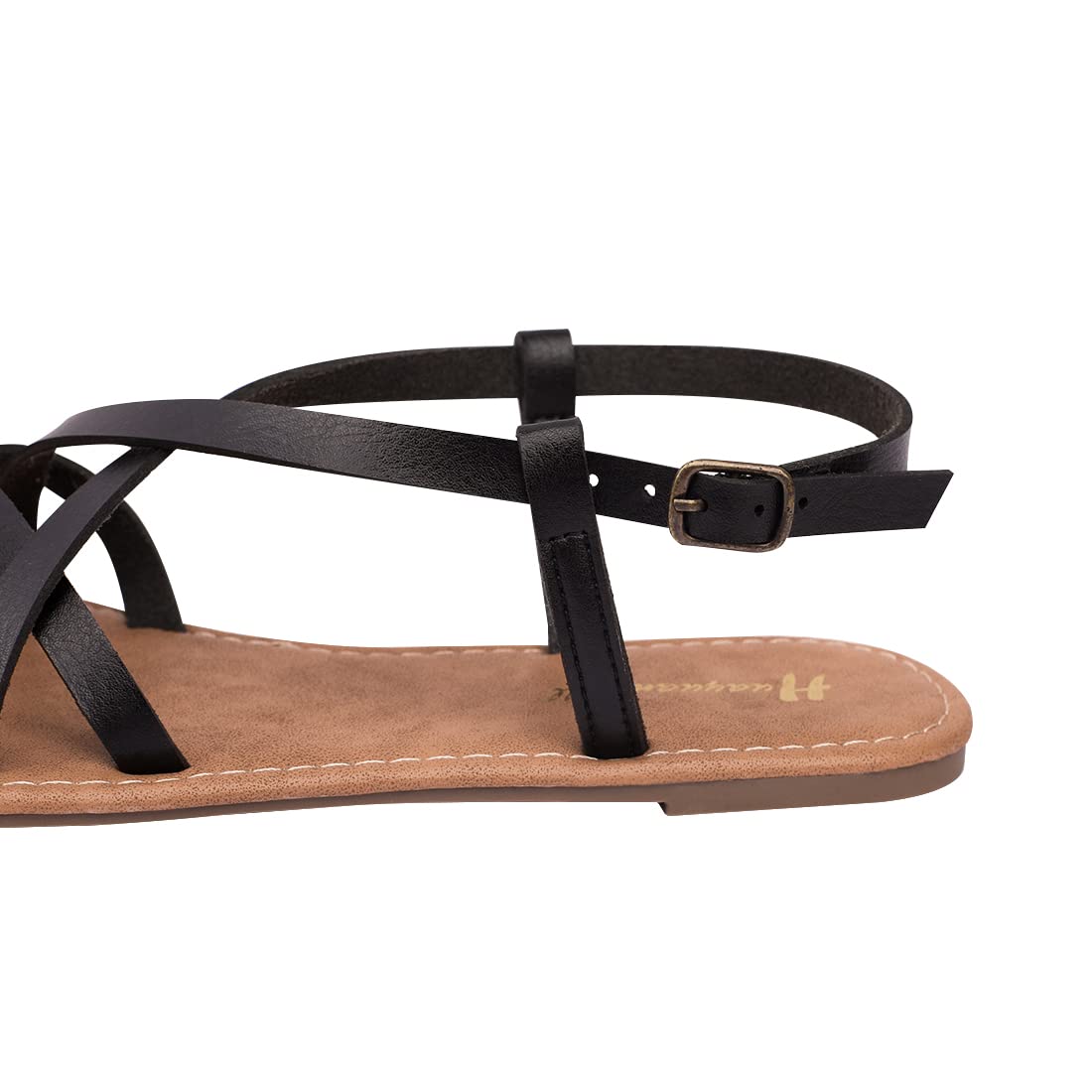 Women's Gladiator Flat Sandals - Fisherman Strappy Sandals with Ankle Strap | Comfortable Summer Beach Walking Shoes for Women, Perfect for Vacation, Outdoors & Casual Wear