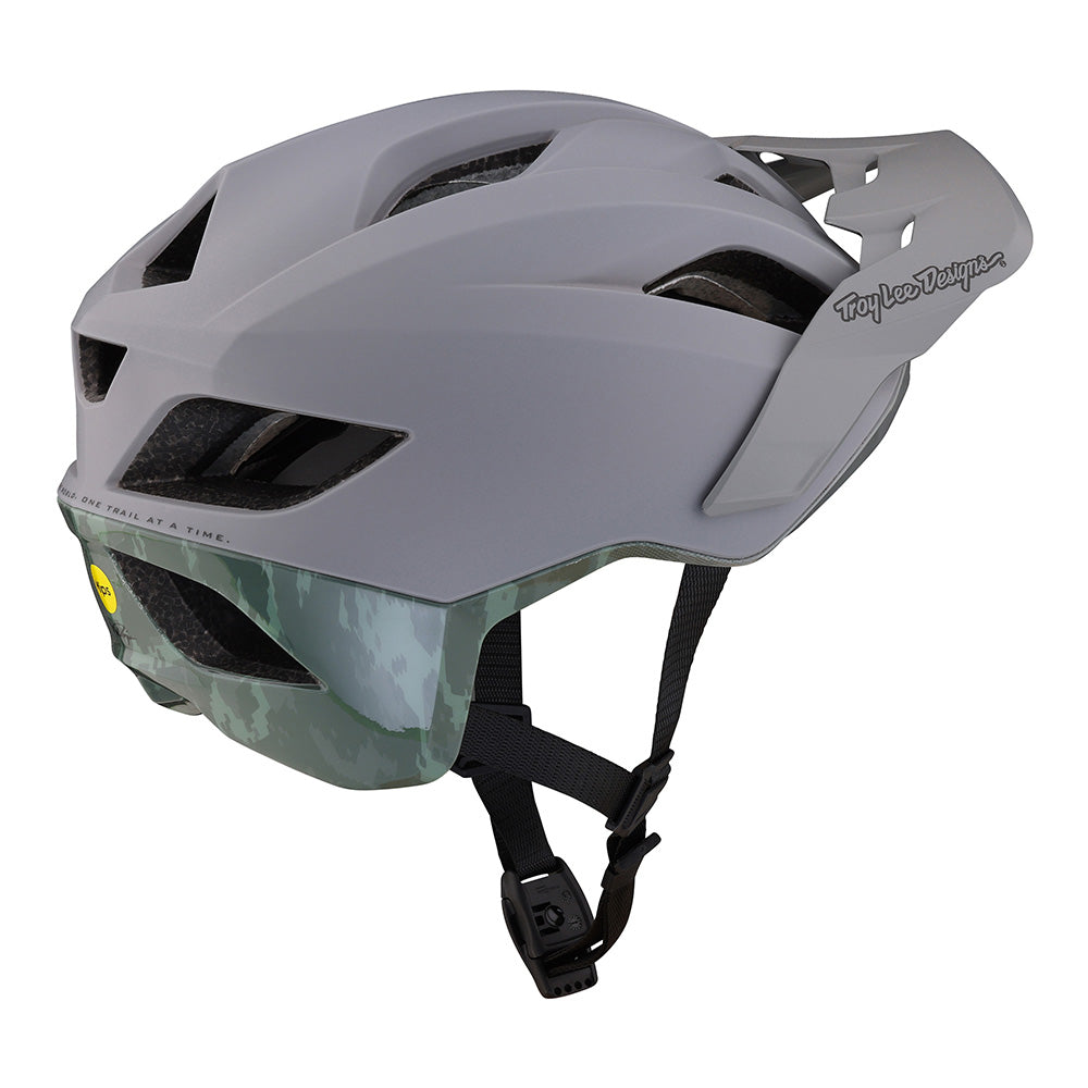 Flowline SE Helmet - Radian Camo Gray / Army Green - Lightweight & Durable Tactical Helmet for Outdoor Sports, Airsoft, and Military Training