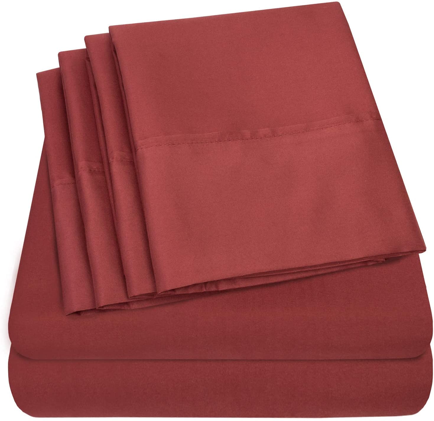 100% Bamboo Sheets Twin XL 4-Piece Set - Super Soft & Cooling Bedding with 16