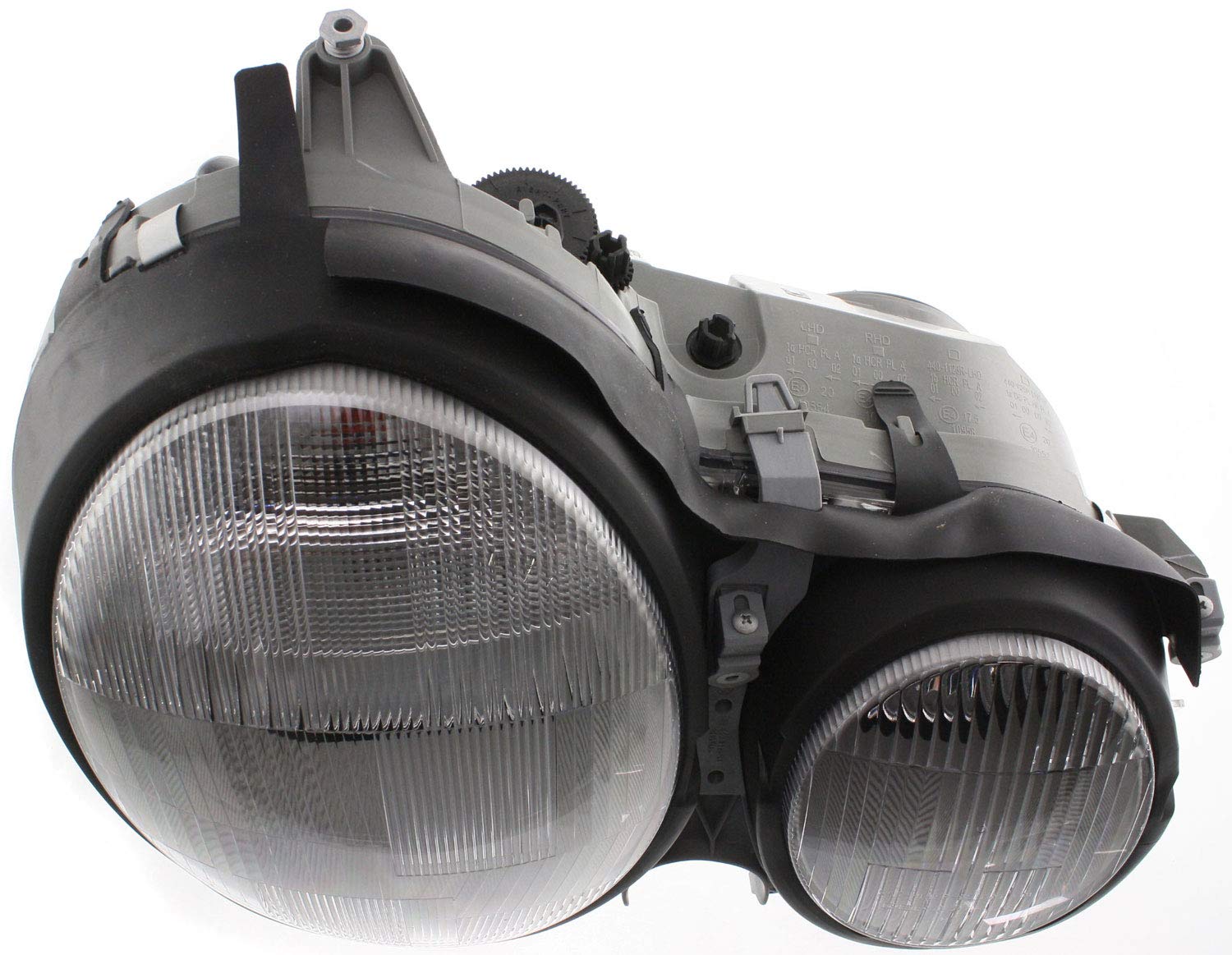 2000-2002 Mercedes-Benz E430 Passenger Side Headlight Assembly with Bulbs - OEM MB2503105 Replacement - Perfect for Night Driving & Car Restoration Projects