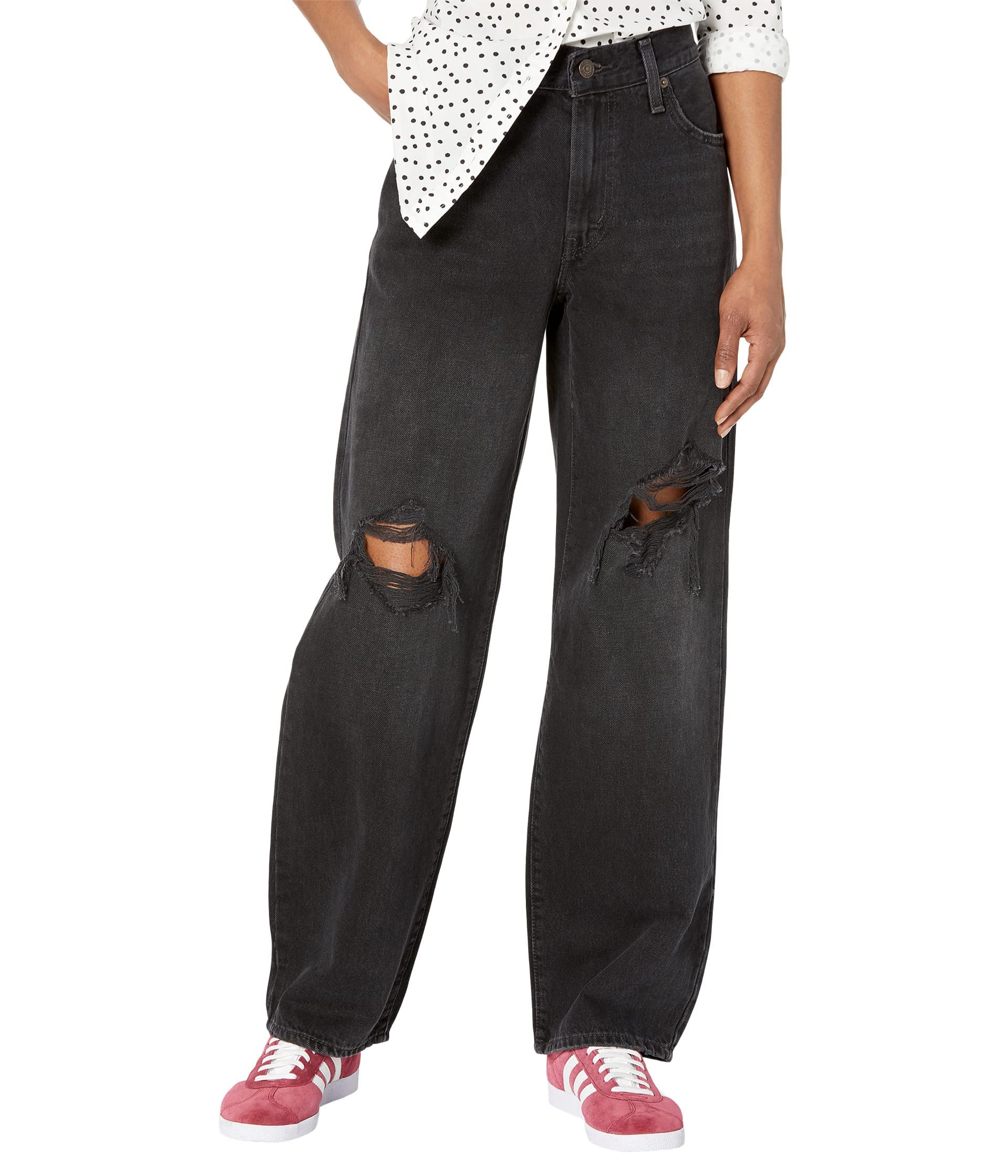 Levi's® Baggy Dad Jeans for Men - High Waisted Loose Fit Vintage Denim Pants | Casual Streetwear, Retro Fashion & Everyday Comfort