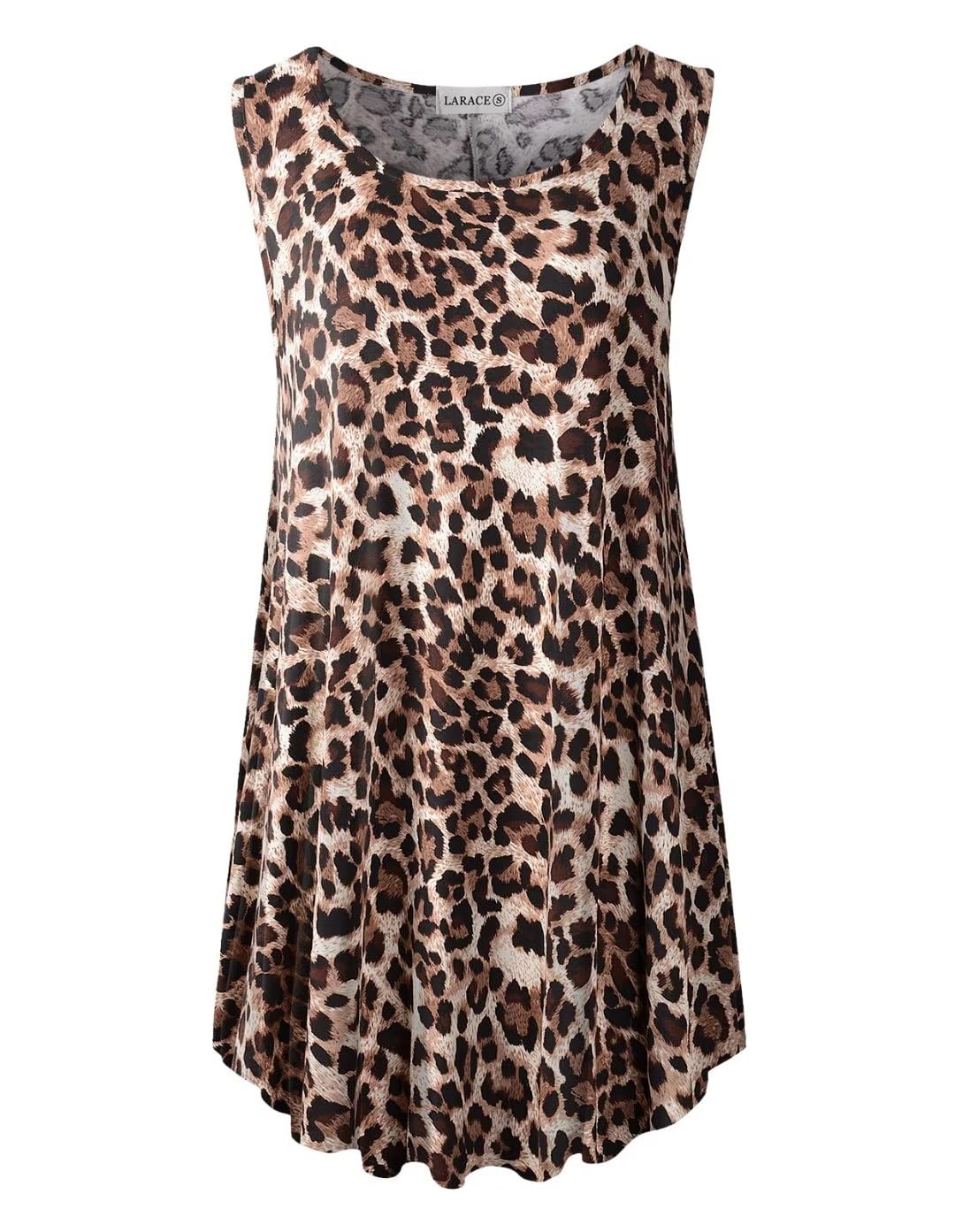 **LARACE Plus Size Women's Tank Tops - Sleeveless Tunic Tops for Summer, Casual Swing Shirts to Wear with Leggings | Perfect for Yoga, Running, and Everyday Comfort**