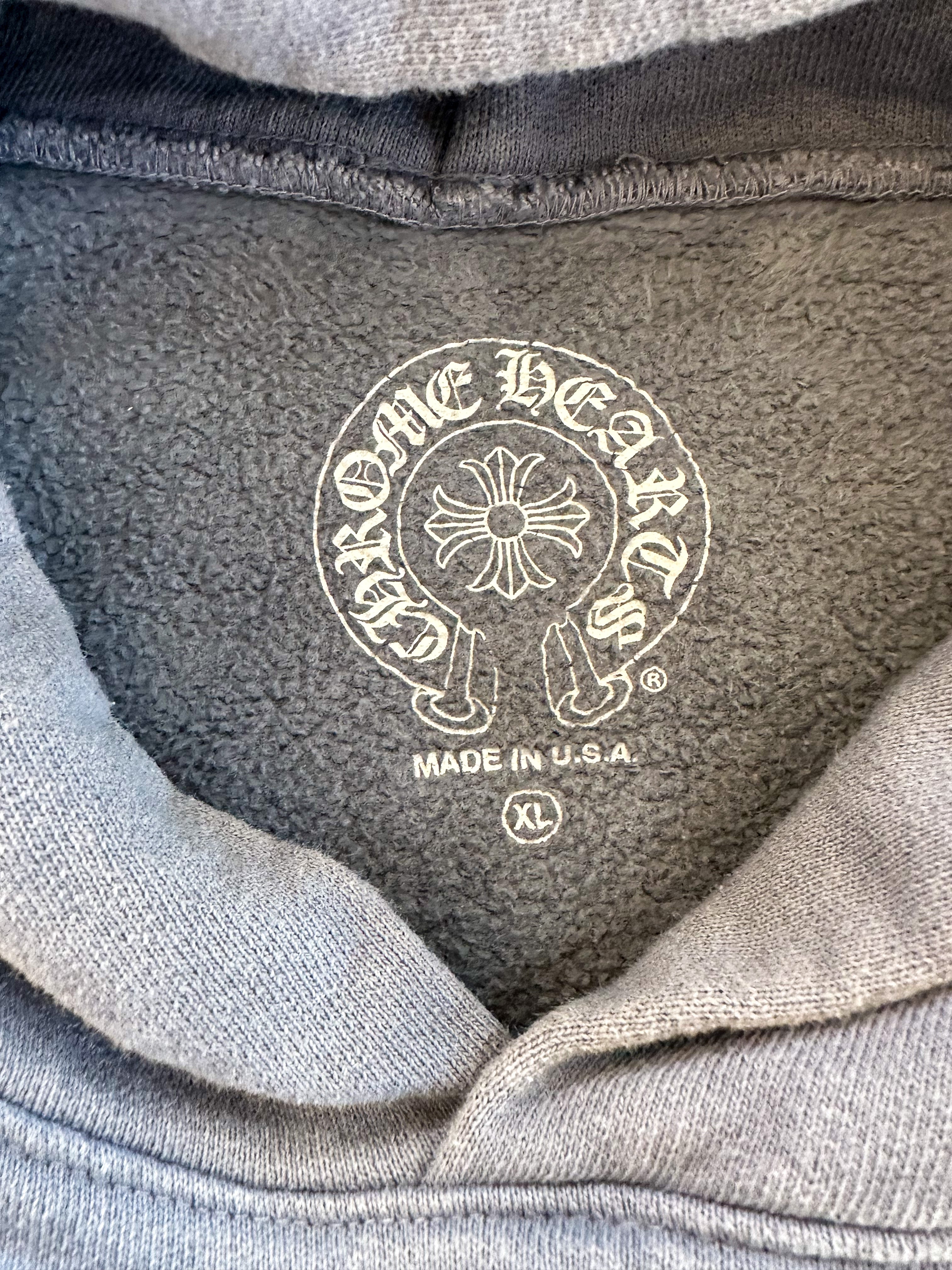 Chrome Hearts Drake Certified Chrome Blue Cross Hoodie - Stylish Streetwear for Men & Women | Perfect for Casual Wear, Outfits, and Urban Fashion