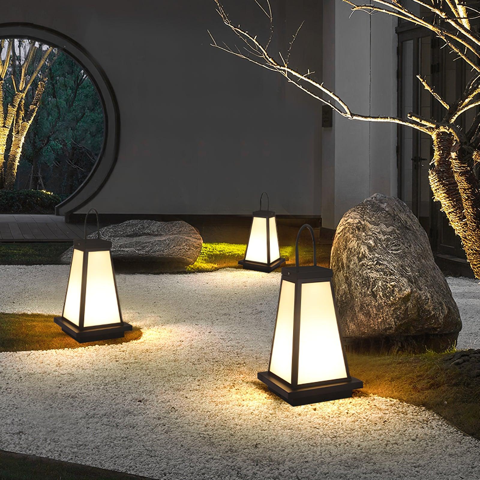 Roam Solar Powered LED Lantern - Waterproof Outdoor Garden Lights for Patio, Yard, Camping & Decoration
