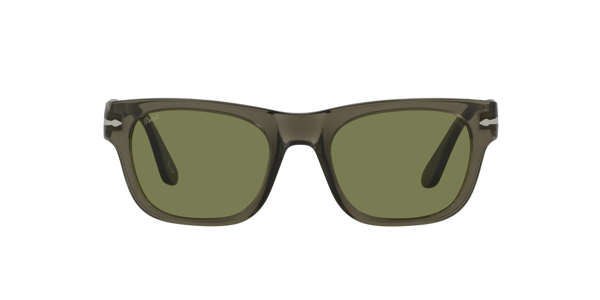 Persol PO3269S Square Sunglasses for Men & Women - UV Protection Polarized Lenses - Classic Retro Style - Perfect for Driving, Travel & Outdoor Activities