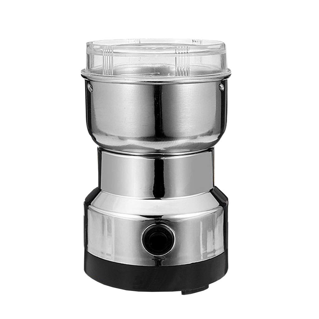 Premium Electric Coffee & Spice Grinder - 120W Stainless Steel Blade Mill for Beans, Nuts, Grains & Herbs | 100g Capacity | Perfect for Home Kitchen, Cafe & Baking Enthusiasts | Quick & Efficient Powder Grinding