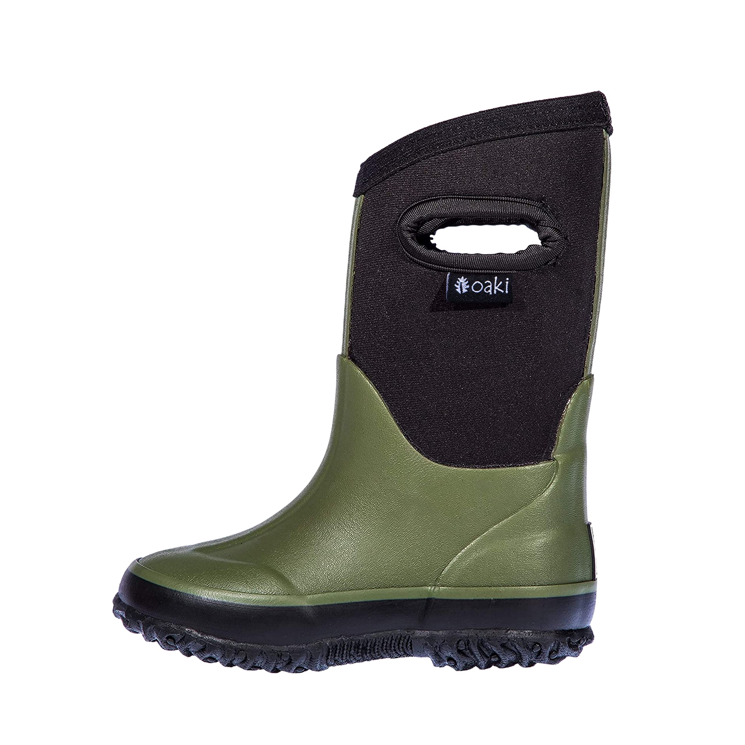 OAKI Kids Neoprene Rain Boots - Waterproof Snow & Muck Boots for Boys & Girls - Perfect for Outdoor Play, Puddle Jumping & Winter Adventures