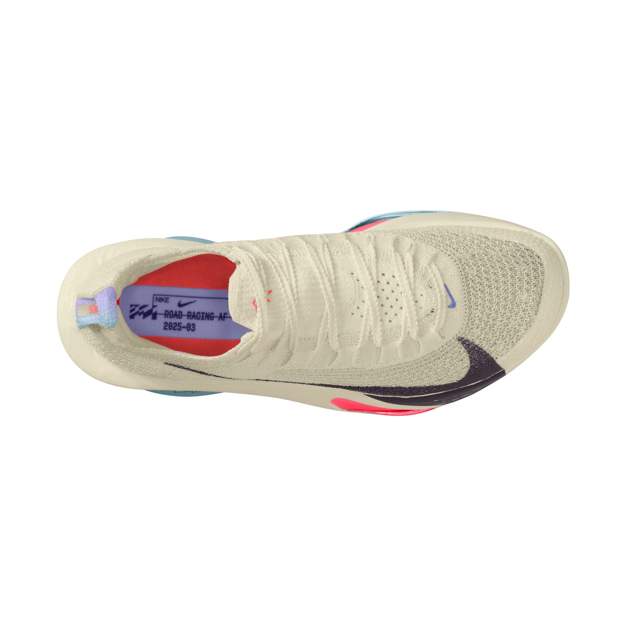 Nike Women's Alphafly 3 Running Shoes - Coconut Milk/Off Noir Dusty Amethyst | Lightweight Cushioned for Marathon Training & Road Racing
