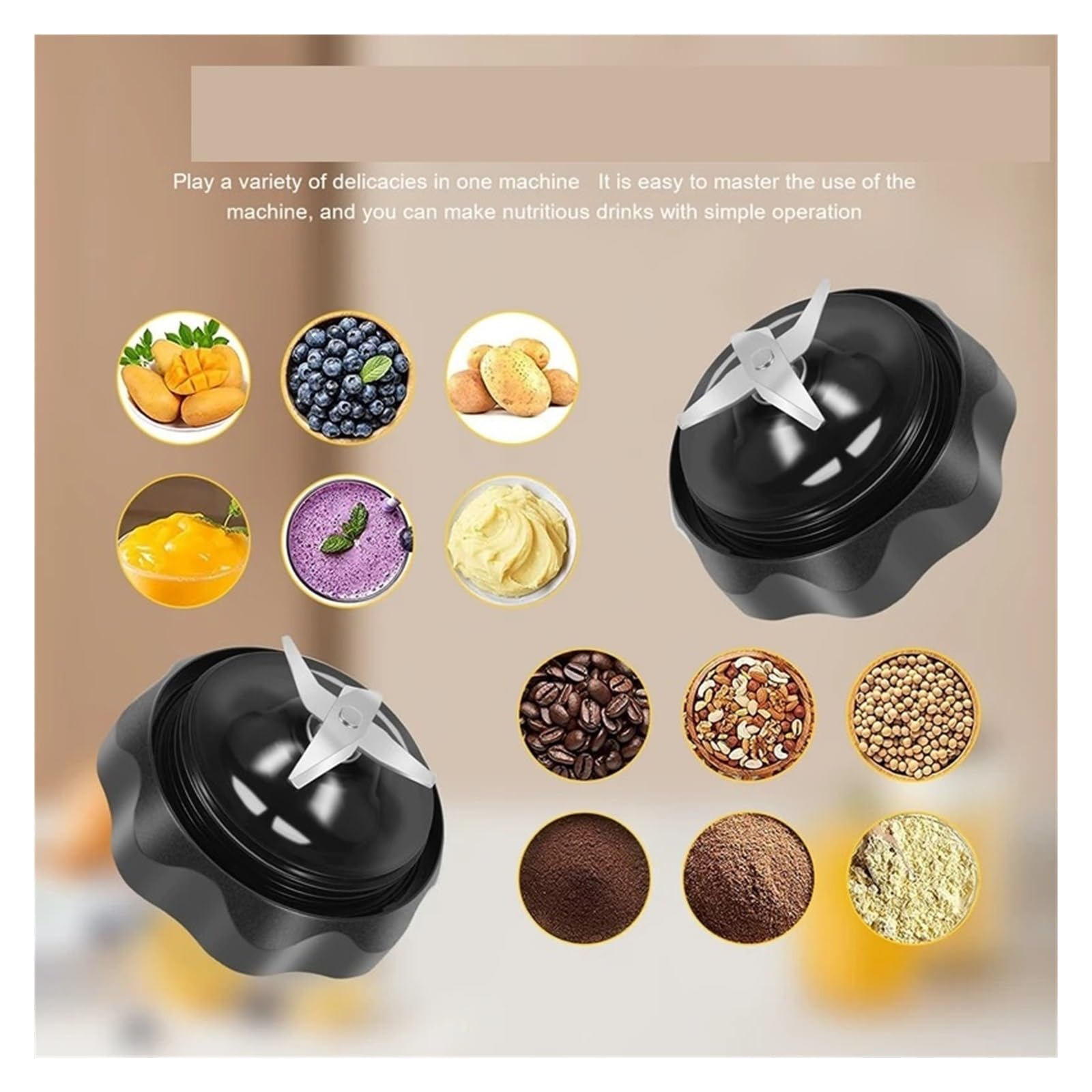 Nutribullet 1200W Blender Replacement Extractor Blade - Easy Twist Design, Compatible with ZNBF30500Z Model - Perfect for Smoothies, Protein Shakes & Food Prep