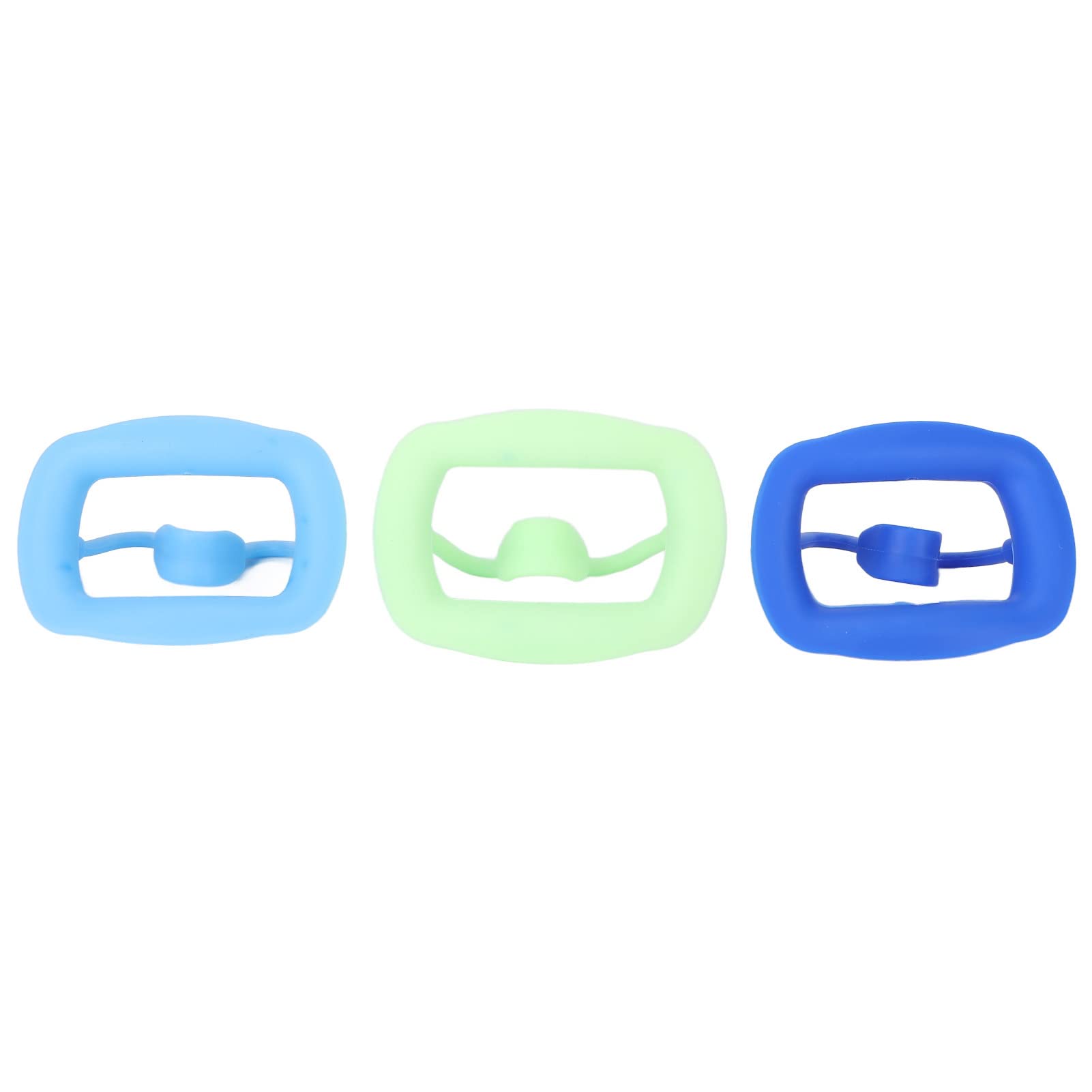3PCS Silicone Cheek Retractors - Dental Mouth Opener for Dentistry, Teeth Whitening & Oral Exams - Comfortable Cheek Retractors for Adults & Kids - Perfect for Dental Clinics, Home Teeth Care & Open Mouth Games