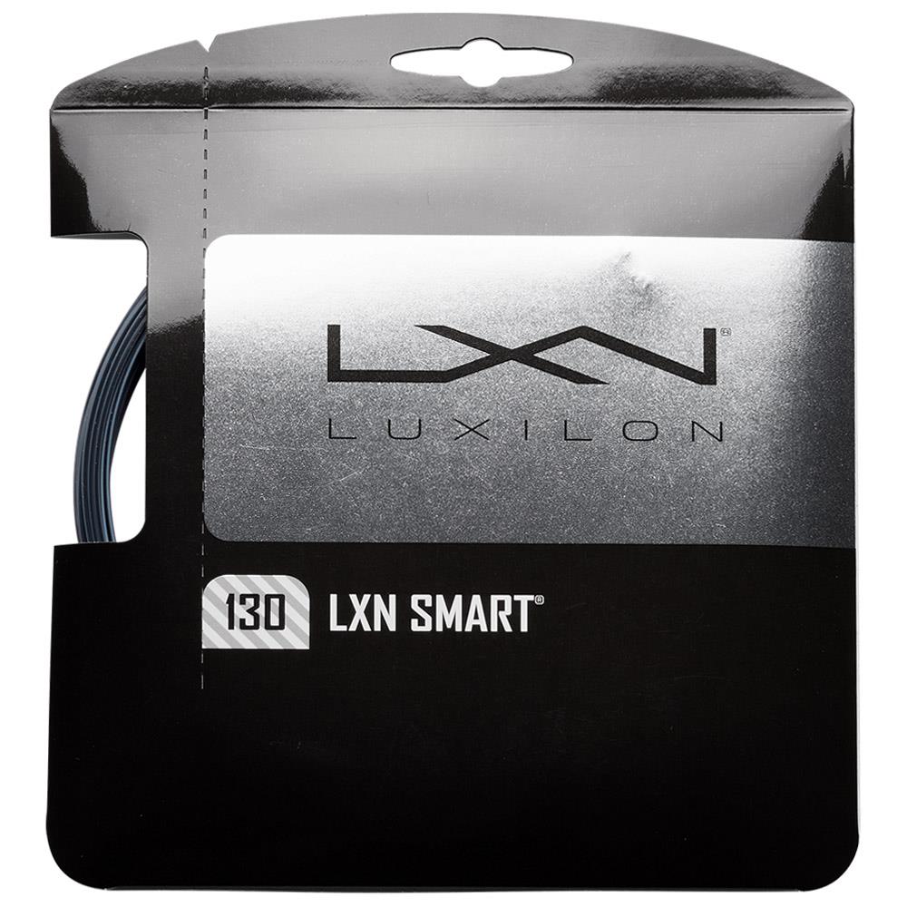 Luxilon Smart 130 Black Tennis String Set - Premium Performance for Competitive Play & Training