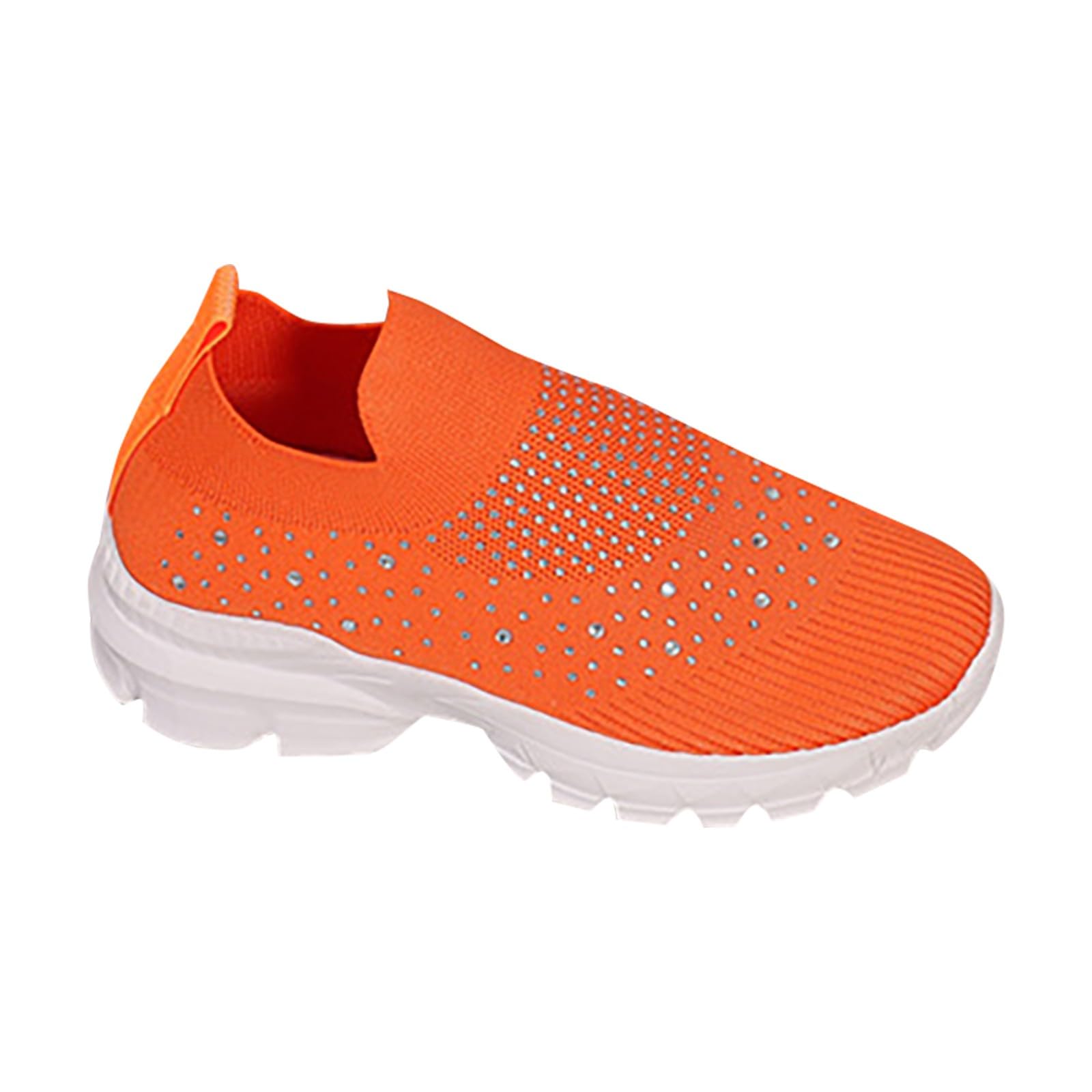 Women's Slip On Mesh Breathable Casual Shoes - Black Dress Sneakers & Men's Lightweight Athletic Tennis Shoes with Platform - Perfect for Work, Walking & Everyday Wear