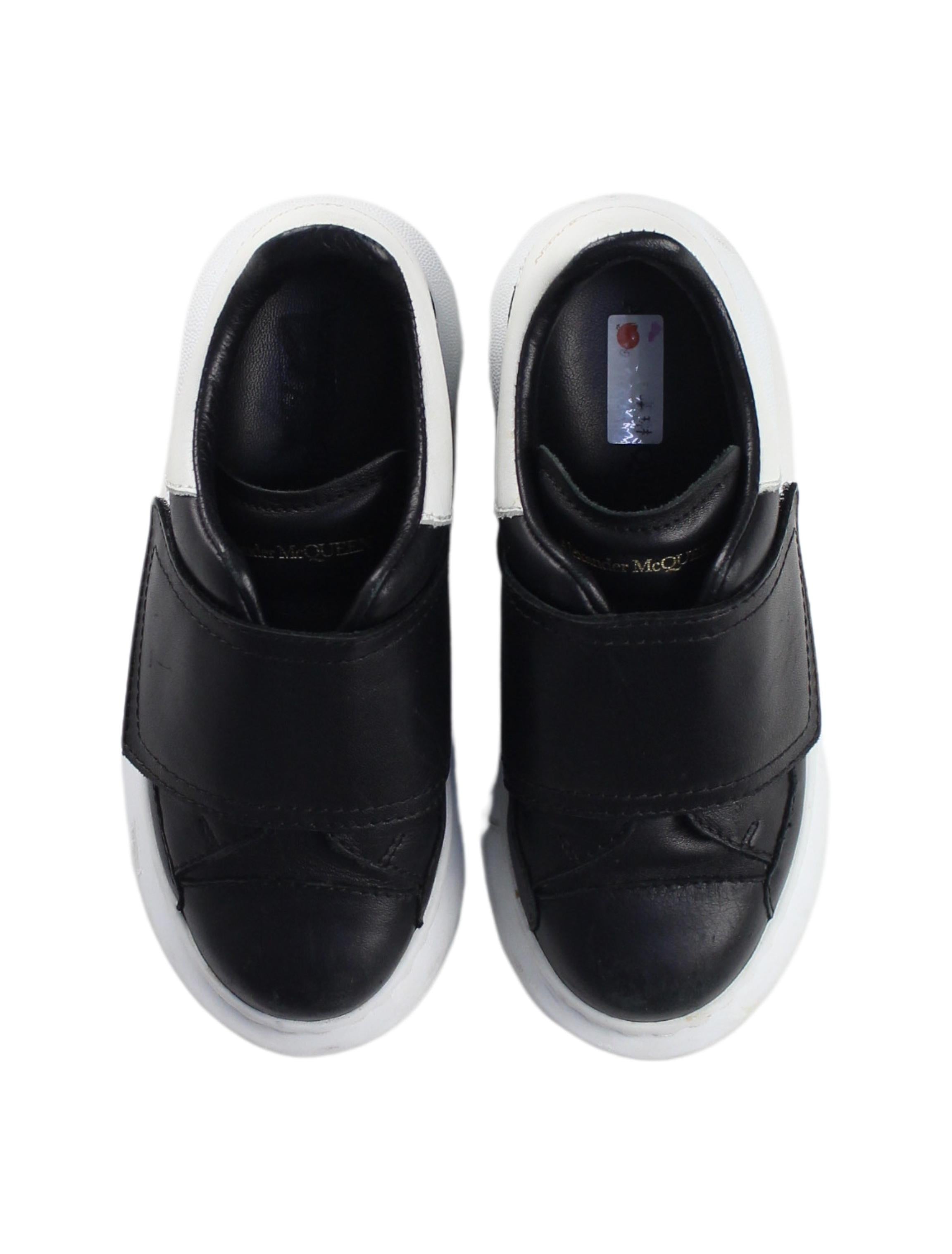 Alexander McQueen Women's Sneakers - Size EU 27 (US 6.5) | Luxury Fashion White Leather Platform Shoes for Streetwear & Casual Outfits