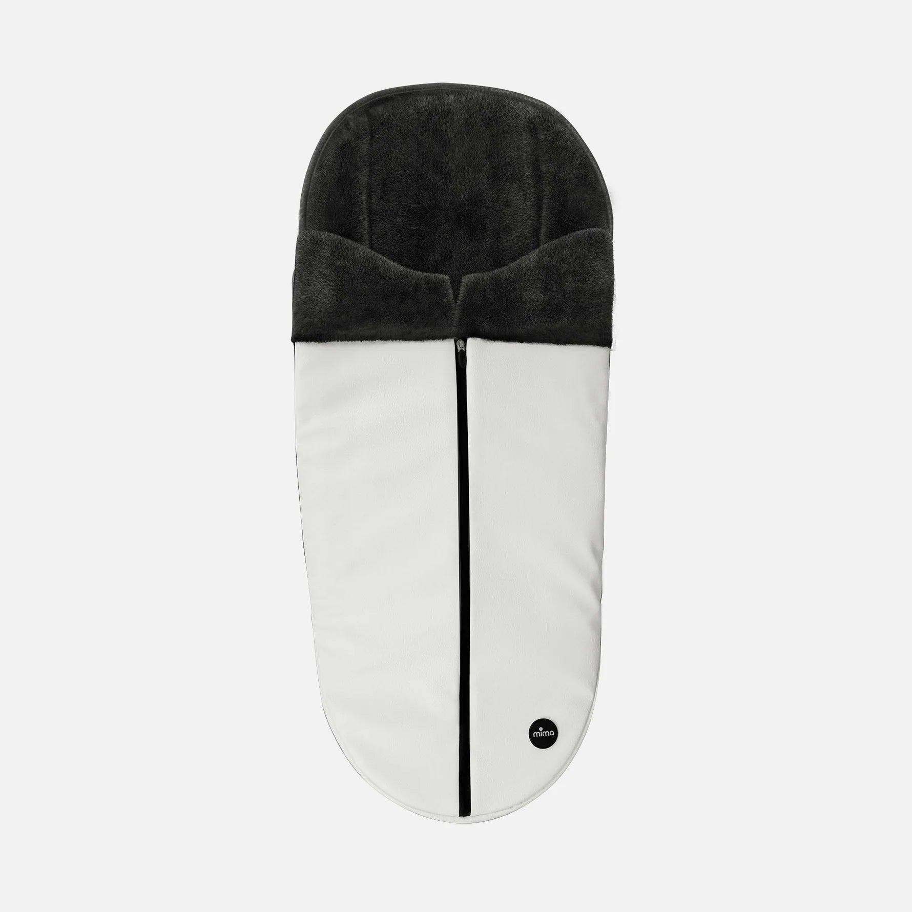 Mima Baby Footmuff - Soft Winter Stroller Blanket for Newborns & Toddlers - Black - Perfect for Cold Weather Strolls & Outdoor Adventures