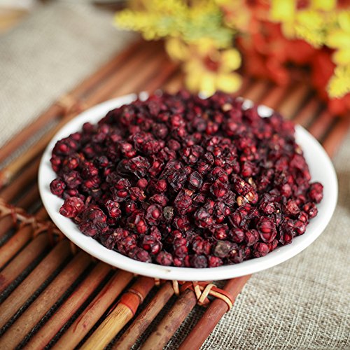 Premium Organic Schisandra Chinensis Dried Berries - 100% Natural, Non-GMO, Antioxidant-Rich Superfood (1 oz) - Perfect for Teas, Smoothies & Herbal Wellness Recipes