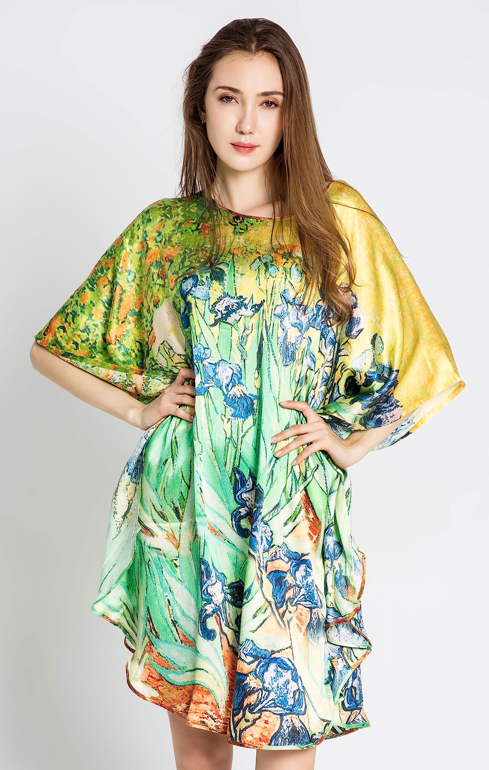 Grace Silk 100% Pure Mulberry Silk Nightgown for Women - Luxurious Soft Sleepwear for Comfortable Nights & Romantic Evenings