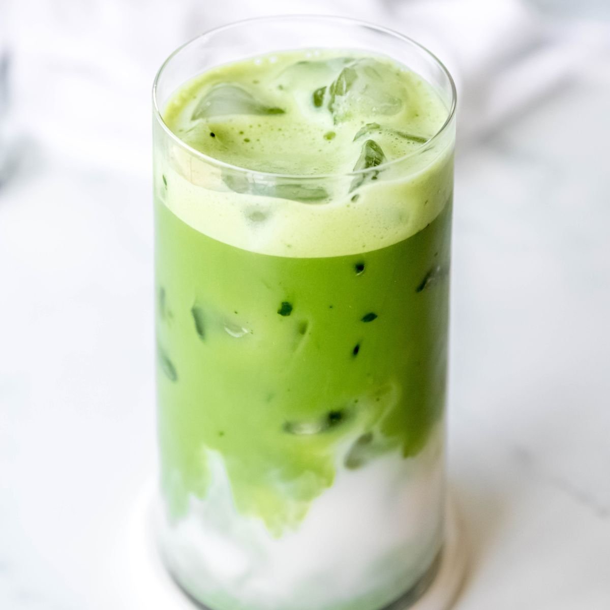Nittoh Tea Matcha Green Tea Latte Powder (Matcha Au Lait) 8 Sticks - Instant Japanese Ceremonial Grade Matcha for Home, Office & Cafe Use