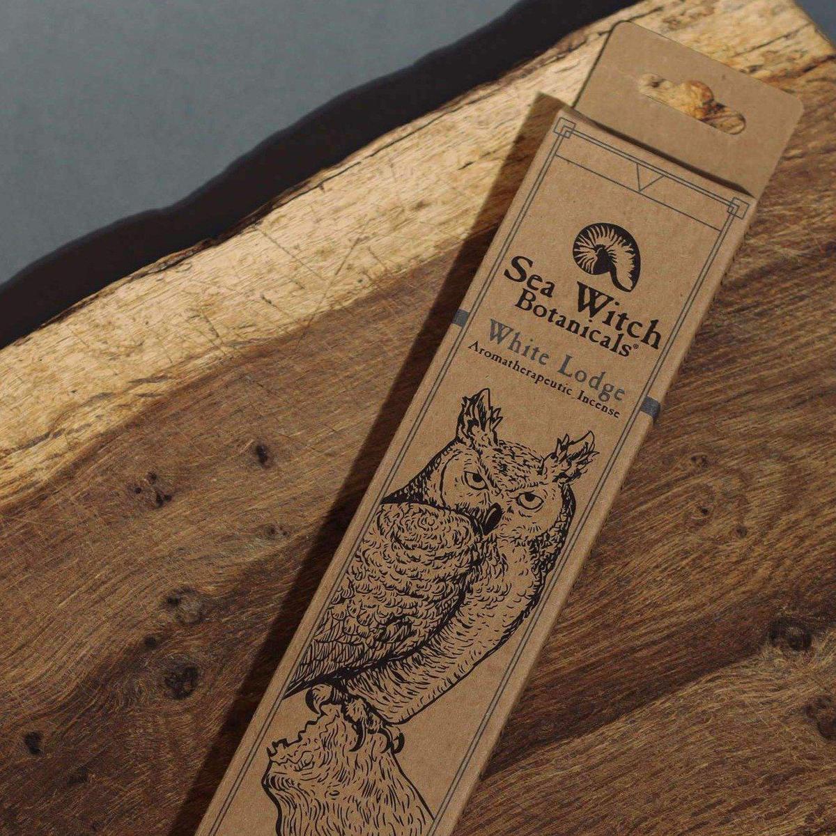Premium White Lodge Incense Sticks - Natural Aromatherapy for Meditation, Yoga & Relaxation - Handcrafted Spiritual Fragrance for Home, Office & Sacred Spaces