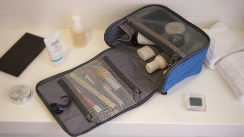 Monocozzi Lush Skin Care Bag - Waterproof Travel Cosmetic Organizer for Women, Perfect for Gym, Spa & Vacation Essentials Storage