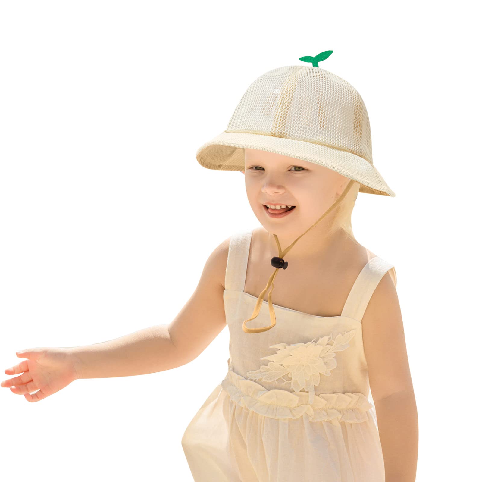 Women's Bucket Hats with Adjustable String - Wide Brim Sun Protection Beach Hat for Baby Girls & Women | Perfect for Outdoor, Beach, Summer & Travel