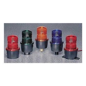 Red Strobe Light - 3-1/8 Inch Round Surf Light for Emergency Vehicles, Boats & Safety Warning | High Visibility Flashing Beacon for Roadside, Marine & Construction Sites