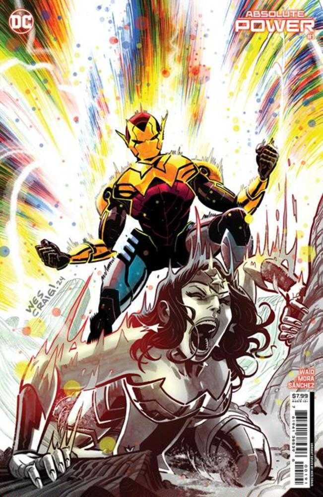 Absolute Power #1 (Of 4) Cover I Wes Craig Raised UV Foil Variant - Limited Edition Comic Book for Collectors, Gifts & Display - Perfect for Superhero Fans & Comic Enthusiasts