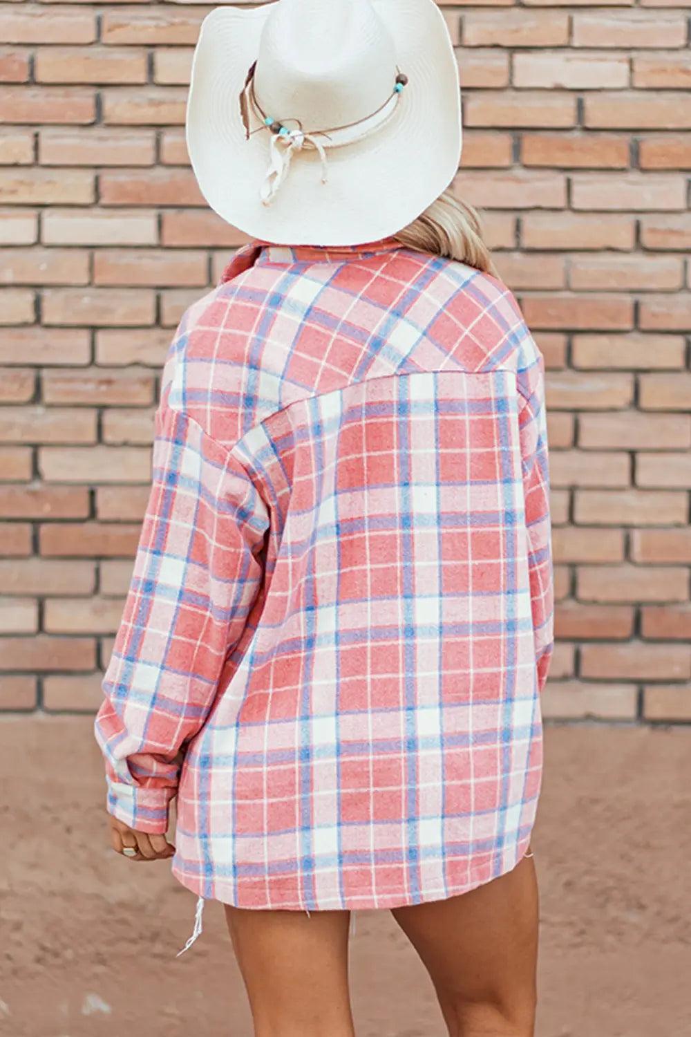 Plaid Button-Up Long Sleeve Shacket for Men - Stylish Flannel Shirt Jacket for Fall & Winter - Perfect for Outdoor Activities, Camping and Casual Wear