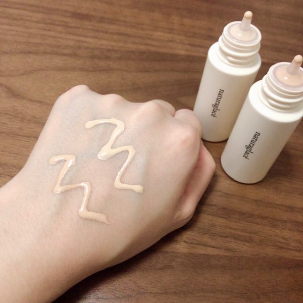 Naturaglace Lightweight Watery Foundation SPF30 - Natural Beige 30ml | Vegan, Cruelty-Free Makeup for Daily Wear & Sensitive Skin | Perfect for Work, Date Night & Special Occasions