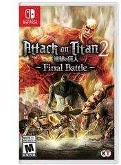 Attack on Titan 2: Final Battle - Complete in Box (CIB) for Nintendo Switch - Action RPG Game for Anime Fans & Adventure Gamers - Perfect for Home Entertainment & Gaming Parties
