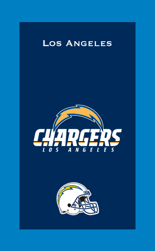 Los Angeles Chargers NFL Team Logo Towel - Premium Absorbent Sports Towel for Fans, Gym, Workout & Outdoor Activities