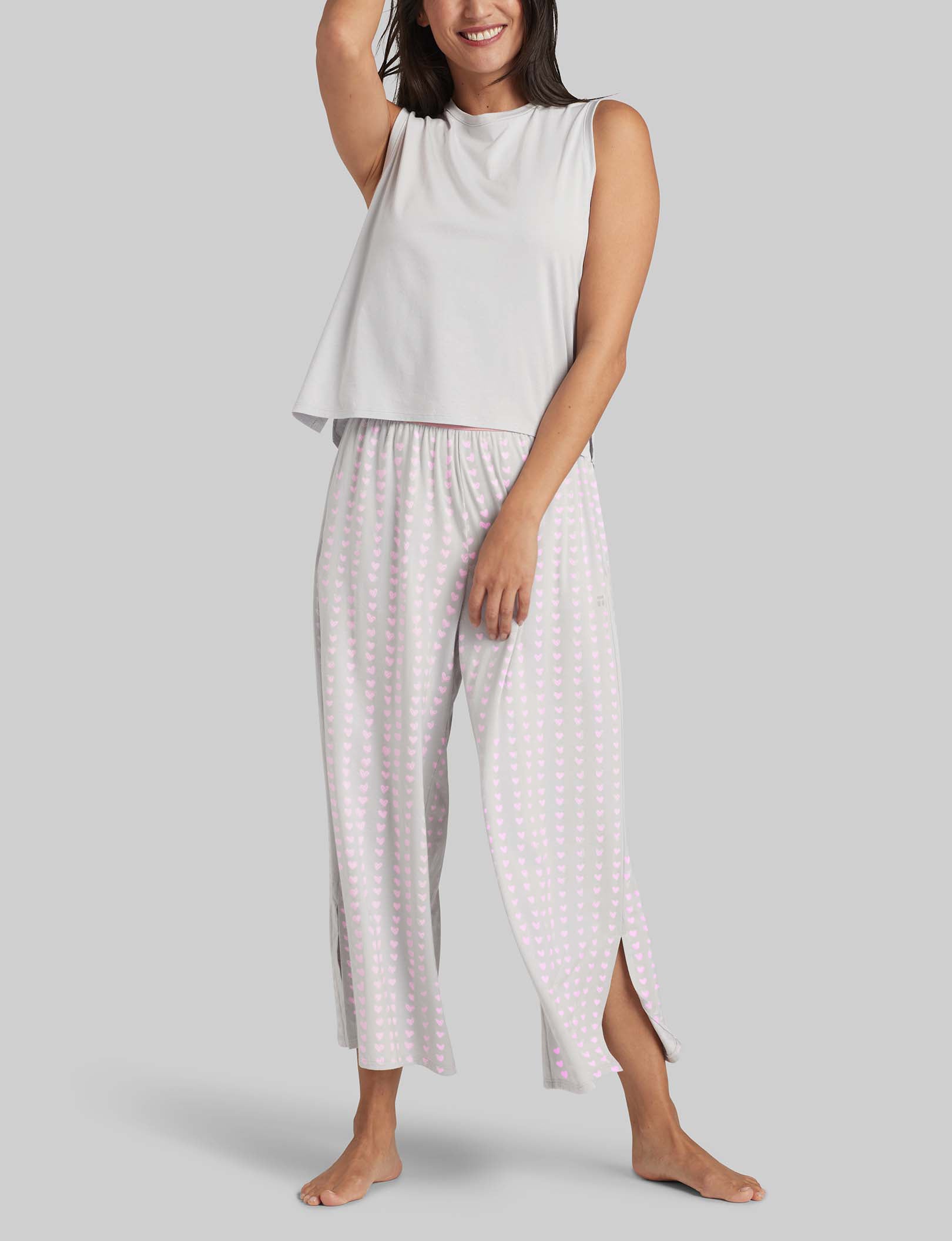 Women's Power Nap Tank & Pant Set - Soft Sleepwear for Relaxation & Comfort - Perfect for Lounging, Yoga & Nighttime Wear