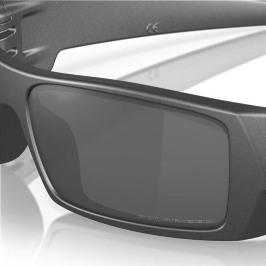 Oakley Gascan Cerakote Cobalt/Black Iridium Polarized Sunglasses 0OO9014 53mm - UV Protection, Lightweight & Durable for Running, Cycling & Outdoor Sports