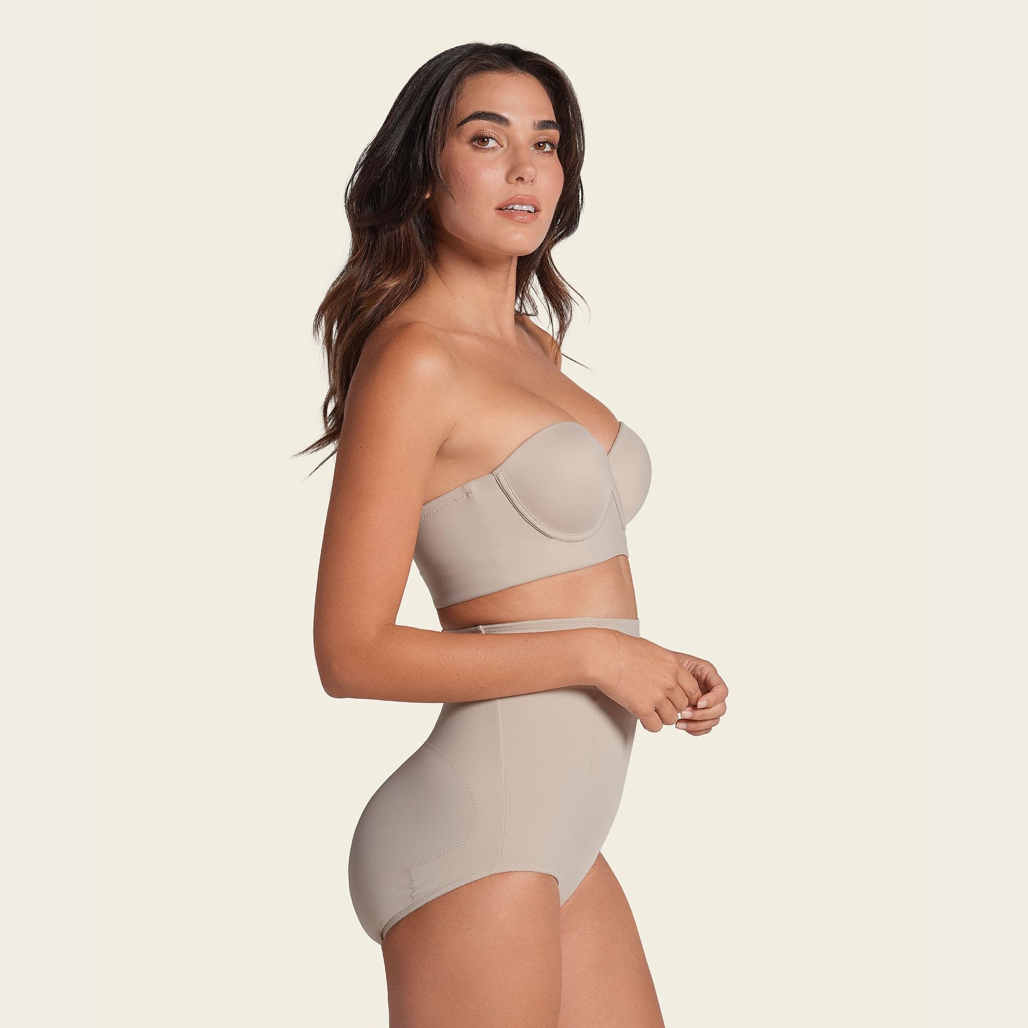 Leonisa Firm High Waisted Tummy Control Panty - Butt Lifting Shapewear for Women | Seamless Underwear for Everyday Comfort & Confidence | Perfect for Work, Date Night & Special Occasions