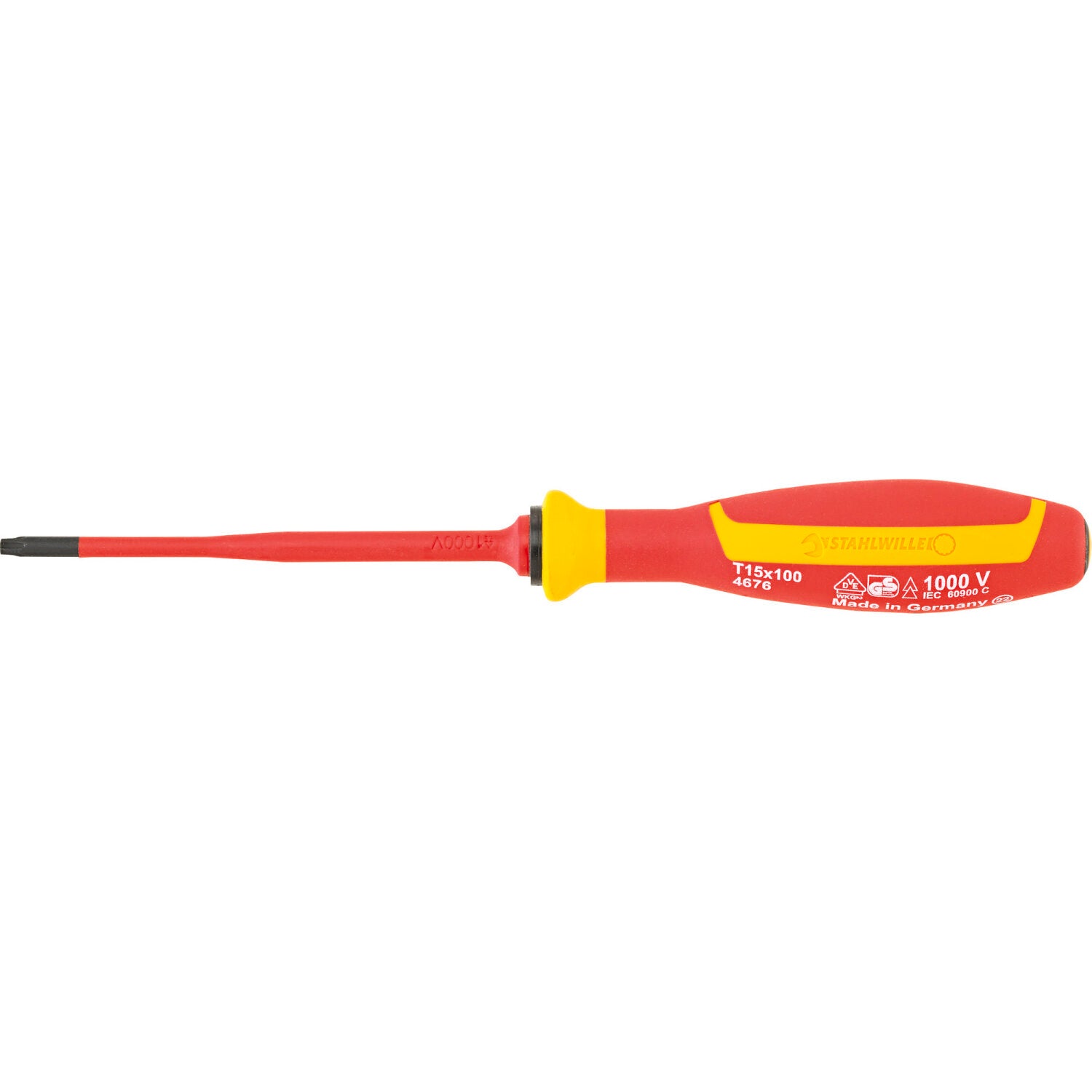 Stahlwille 96838815 VDE TORX Screwdriver Set DRALL+ - Professional Insulated Torx Screwdriver Kit for Electricians & DIY Projects