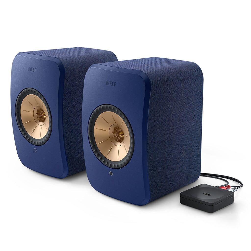 KEF LSX II Wireless Powered Bookshelf Speakers - Hi-Fi Audio System with Bluetooth & WiFi Connectivity for Home Theater, Music Streaming & Gaming Setup